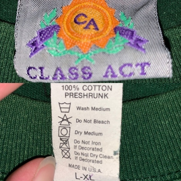 Vintage 90”s New York Graphic Spell Out T-shirt Tee Size Large - Picture 6 of 8